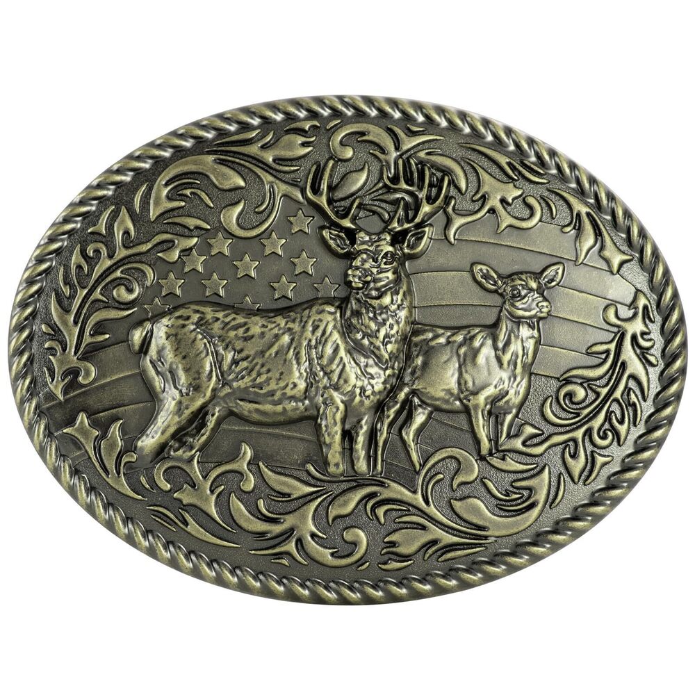 5540 Cowboy Longhorn Bull Belt Buckle Western Cowgirl Rodeo Belt Buckles